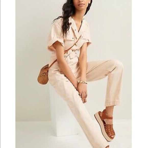Anthropologie Magali Pascal Dylan utility jumpsuit - Picture 1 of 7
